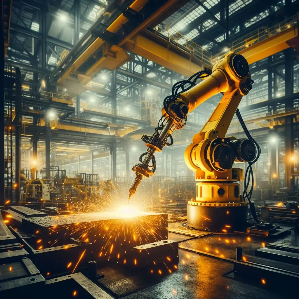 Welding arm