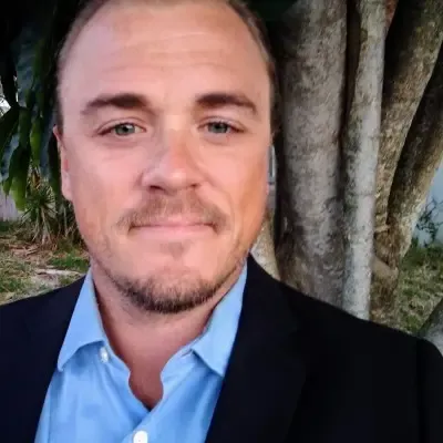 Instructor wearing a suit